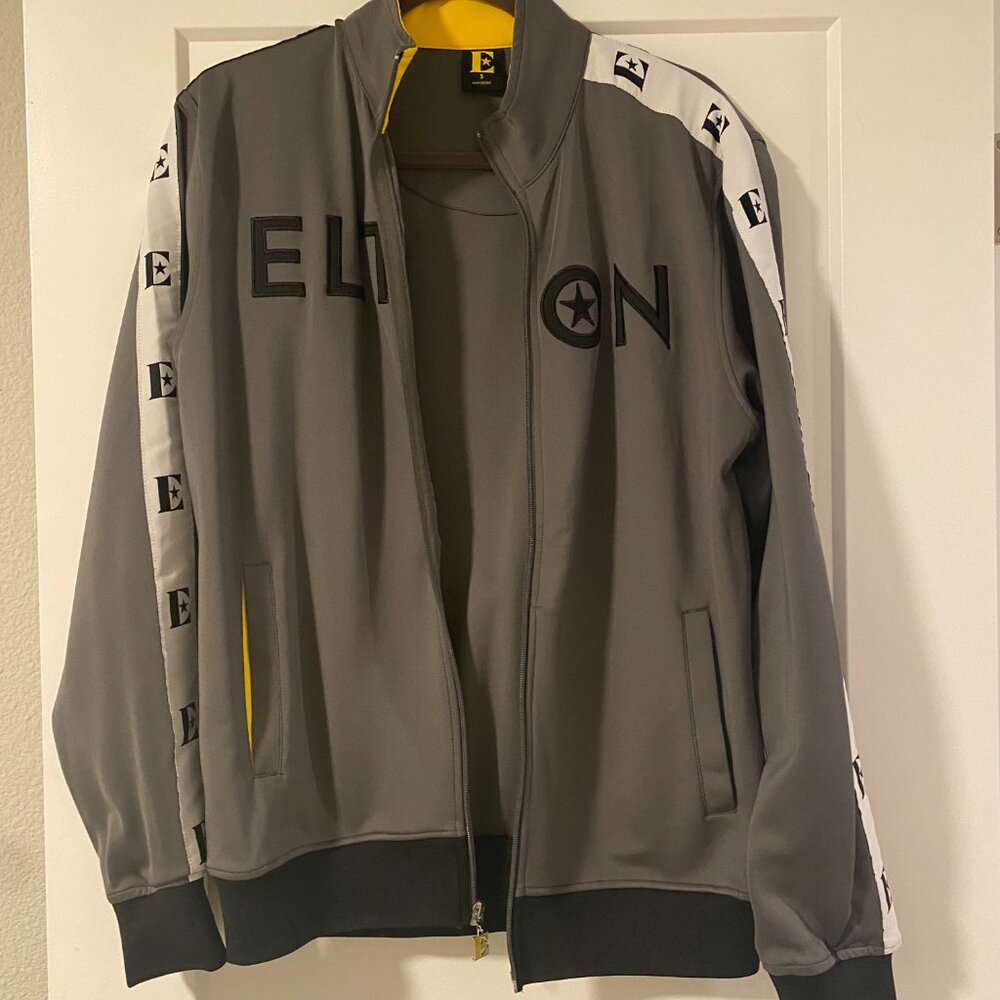 Elton John Track Jacket from his Yellow Brick Road tour, men's small